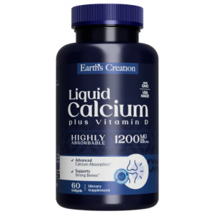 Liquid Calcium 1200 Plus Vitamin D3 - 60 софт гель